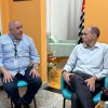 Fábio Lopez conhece as instalações da Santa Casa de Santos